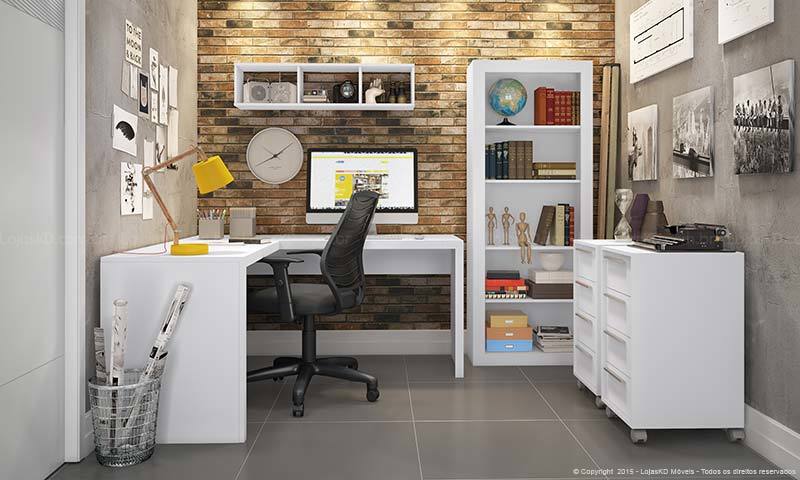 Decoração de home office: ideias para você montar um lindo escritório em casa 